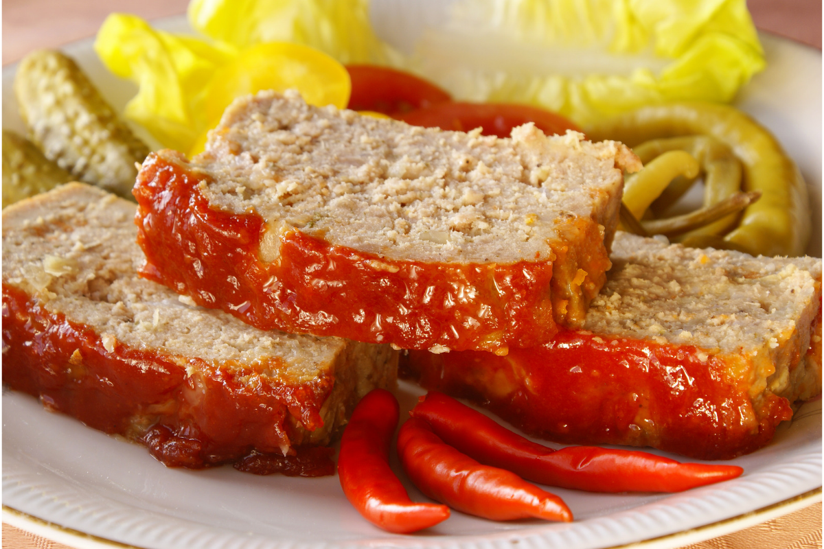 What is the secret to moist meatloaf?