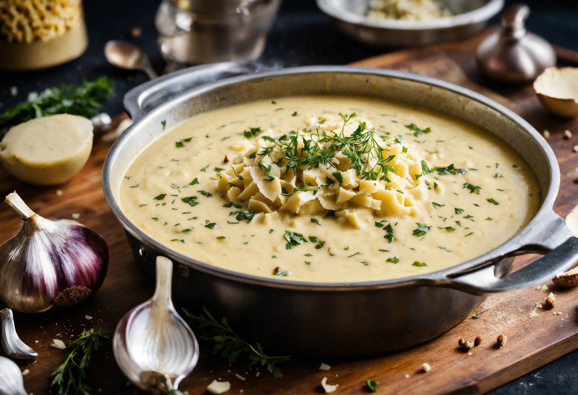 garlic parmesan sauce